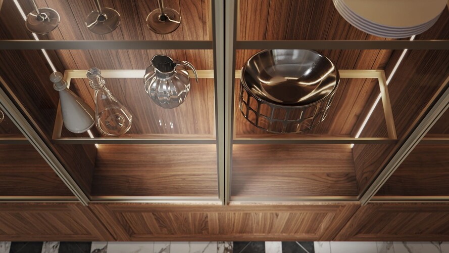 Гостиная Glamour